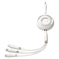

                                    Joyroom S-A40 3-in-1 Mini Retractable Fast Charging Cable  (1 Meter)