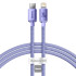 Baseus CAJY000203 Crystal Shine Type C to IP Fast Charging Data Cable (20W)