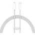 Baseus Dynamic Series Fast Charging Data Cable Type C to IP White (CALD000002) (20W-1 Meter)