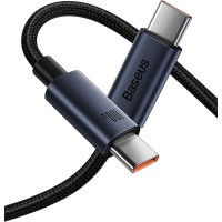 Baseus CAJY010101 Minimalist Type C to IP Fast Charging Data & Charging Cable Black (20W/1M)