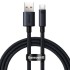 Baseus CB000028 Minimalist Series (TC to TC) Fast Charging Data Cable Black (100W/1M)