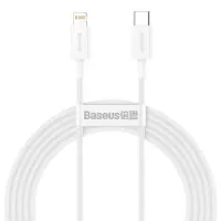 Baseus CB000040 Explorer Series (TC to IP) Fast Charging Data Cable White (CATS010202) (20W)