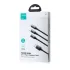Joyroom A21 (100W) 3 in 1 Fast Charging Cable (Type C to IP/TC/Micro)