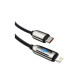 Baseus CATLSK-A01 Type C to IP Fast Charging Digital Display Data Cable 2 Meter (20W)