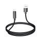 Hoco U125 (USB TA to IP) Data & Charging Cable With Digital Display (12W) 