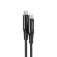 Rock RCB0836 TC toTC Charging Cable Black (100W)