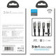 Joyroom S-1335K4 3-in-1 Data Cable with Lightning, Type-C, Micro USB, 1.3M
