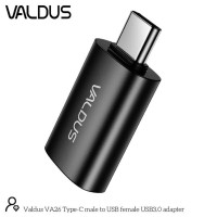 Valdus VA26 TC Male to Type A USB 3.0 Female Converter Adapter