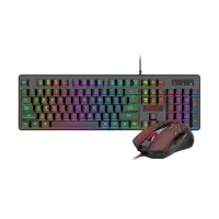 

                                    Redragon S107-BA RGB Wired Mechanical Gaming Keyboard & Mouse Combo