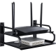 Router Stand Nonbrand Dual Layer Metal Black