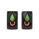  Microlab B25 USB 2.0 Gaming Speaker (6W)