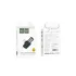 Hoco LS32 IP Male to 3.5mm Female+IP Female Digital Audio Converter 