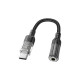 Hoco LS37 Type C to 3.5mm Audio Converter 